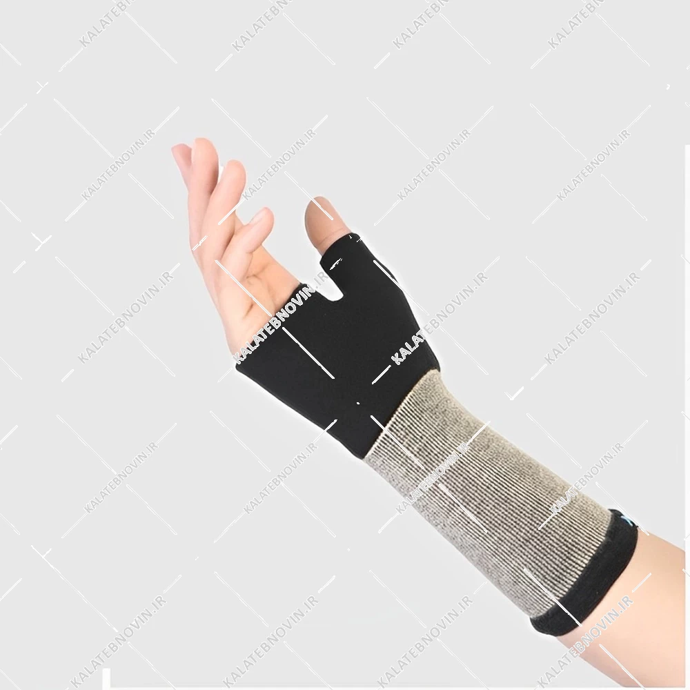 مچ بند انگشت دار ژاکارد