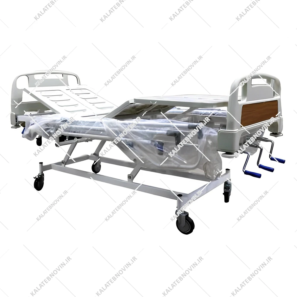 تخت سه شکن مکانیکی رویه abs با تنظیم ارتفاع