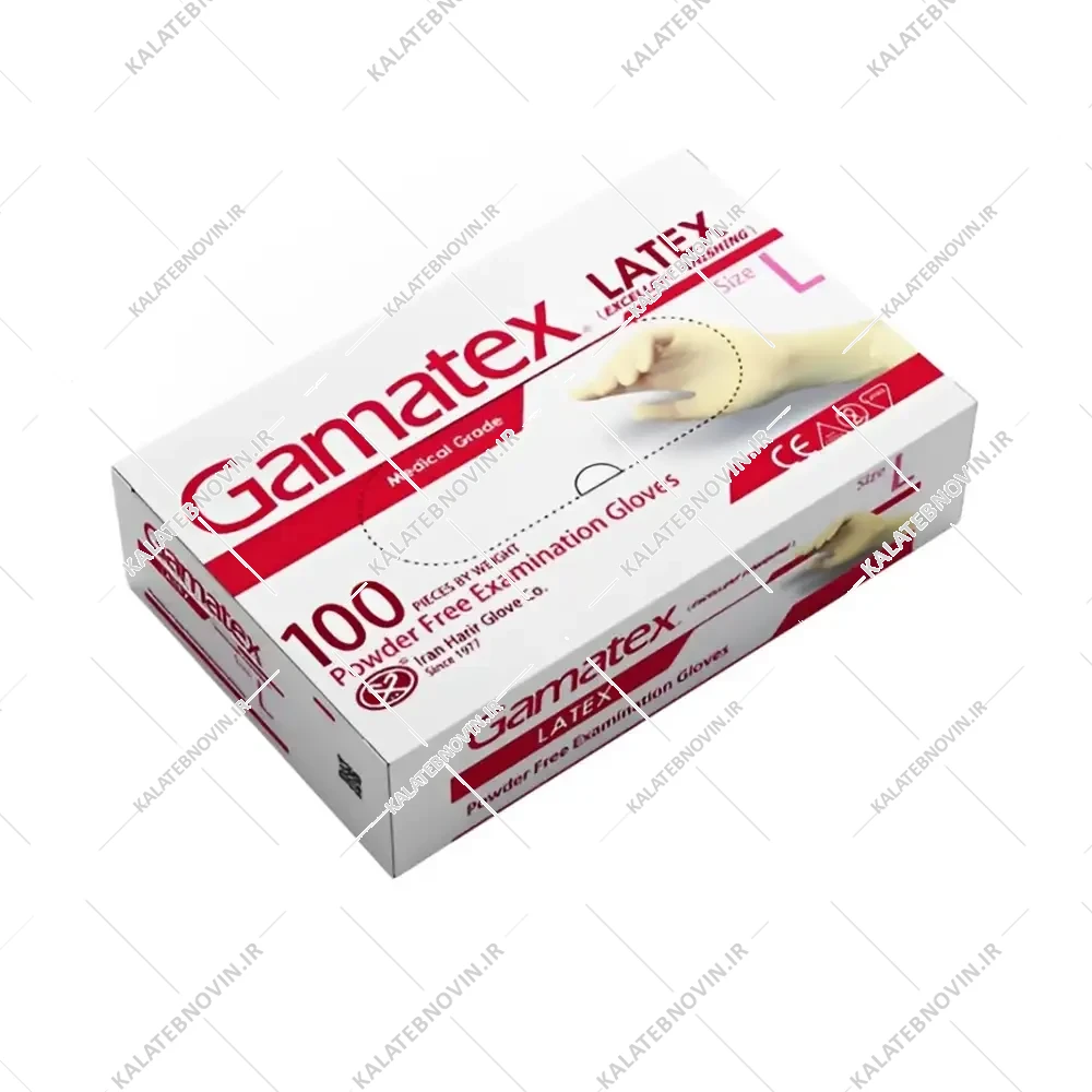 دستکش لاتکس گاماتکس حریر